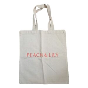 Peach & Lily - Canvas Tote Bag